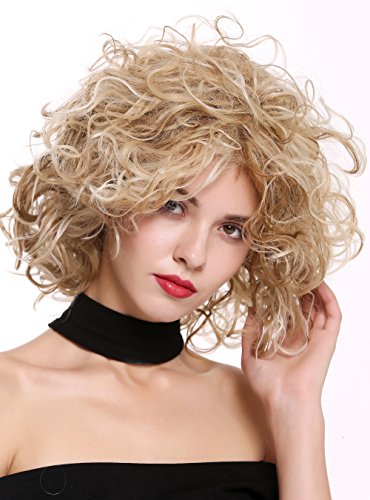 WIG ME UP, DW-2698 Lady Quality Wig short shoulder-length wild curls curly voluminous mixed blond - Image 2