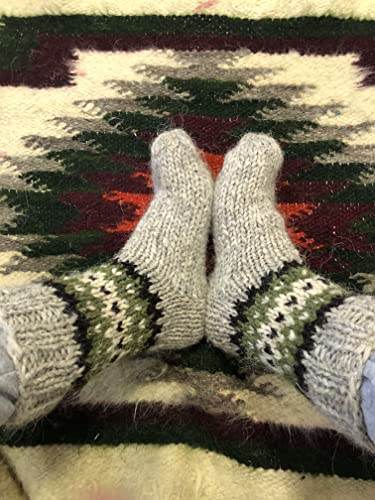 Wool socks Men's/Women's handmade made of natural wool, Large Sizes, Extra Thick, Bed wool socks, Organic wool, Winter socks, Warm socks, Cozy socks, Socks for hiking2