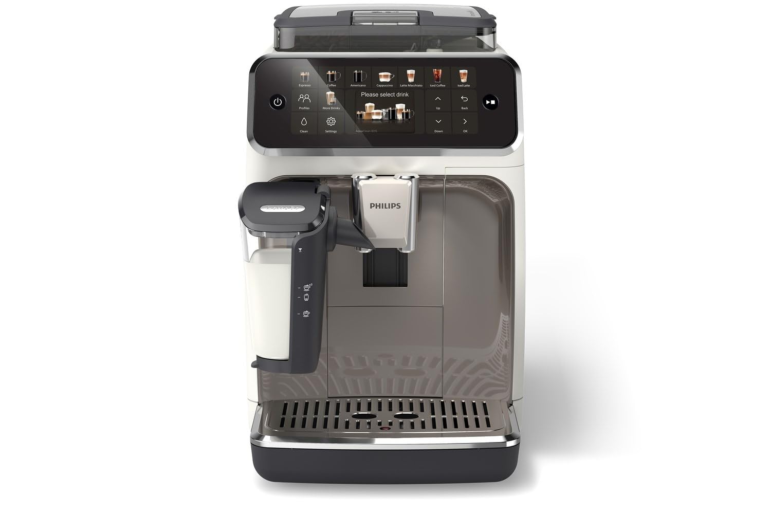 PHILIPS EP5545/70 automatic espresso machine 1.8L 15 bar White