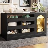 BXEYXE Schubladenschrank. Schwarzer Esszimmerschrank. Einfach Und Modern...