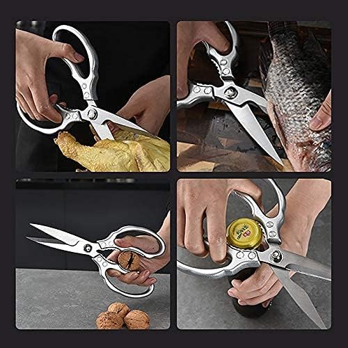 Kitchen Scissors Kitchen Shears Two Colors Stainless Steel Gardening Strong Chicken Bone Professional Sharp Poultry Shears