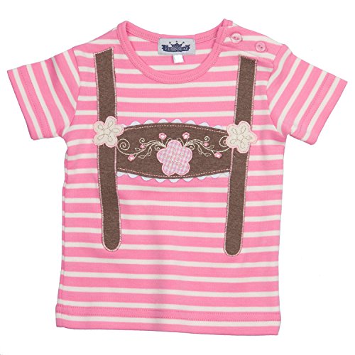 Eisenherz Chemise bébé Rose Costume Chemise rayée avec Bretelles de Taille 98 Cover