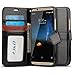 ZTE Axon 7 Case, J&D [Wallet Stand] [Slim Fit] Heavy Duty Protective Shock Resistant Wallet Case for ZTE Axon 7 - Black