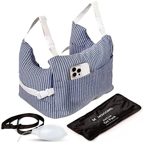 MOYOAMA Post Mastectomy Pillow - Post Surgery Pillow for Car, Breast Reduction & Augmentation Patients, Breast Pillow After Heart Surgery Pillow, Mastectomy Recovery Must Haves, Post Surgery Gift
