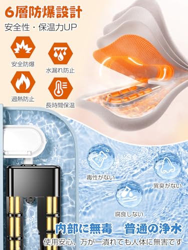 Metroy 充電式湯たんぽ の商品画像 3