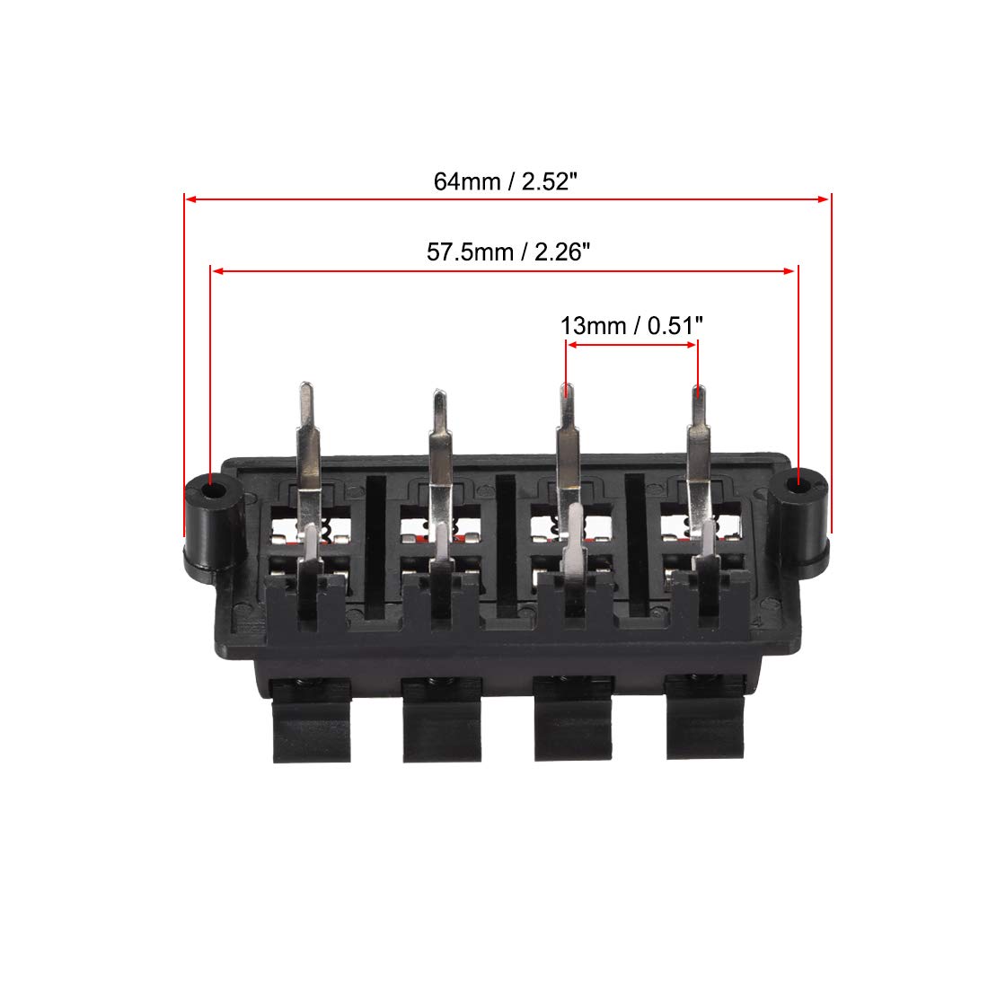 Amazon.com: uxcell 2 Row 8 Way Spring Speaker Terminal Clip