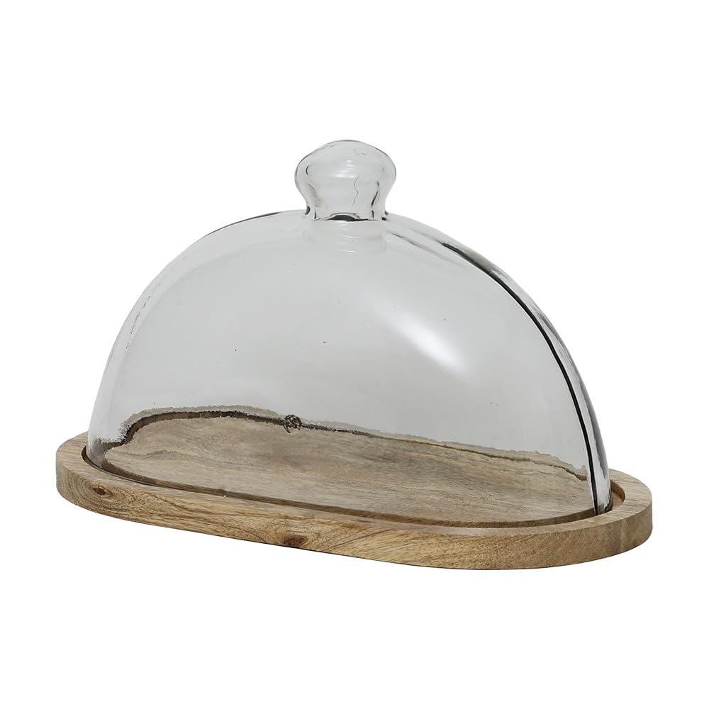 Amazon.co.jp: ガラスドーム ディスプレイケース ケーキ スタンド