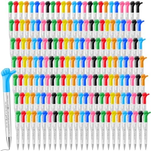 PerKoop 48 Pcs Inspirational Gifts Bulk Motivational Notepads Ballpoint Pens Keychains Set Classic Notebook Journal Lined For Teachers School Office Party Favor Supplies