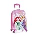 Disney Princess Heys Rolling Luggage Case - Cinderella Rapunzel and Ariel