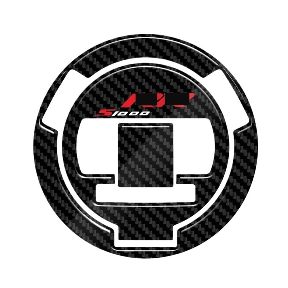 Protection réservoir S1000RR en fibre de carbone véritable pour moto BMW
