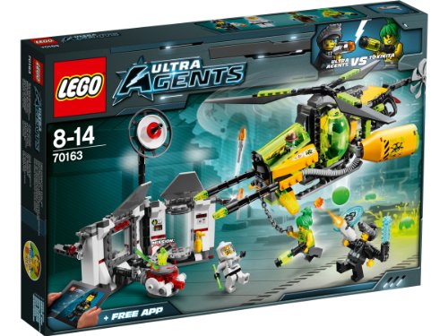 Lego Agents - 70163 - Jeu De Construction - L'attaque De Toxikita