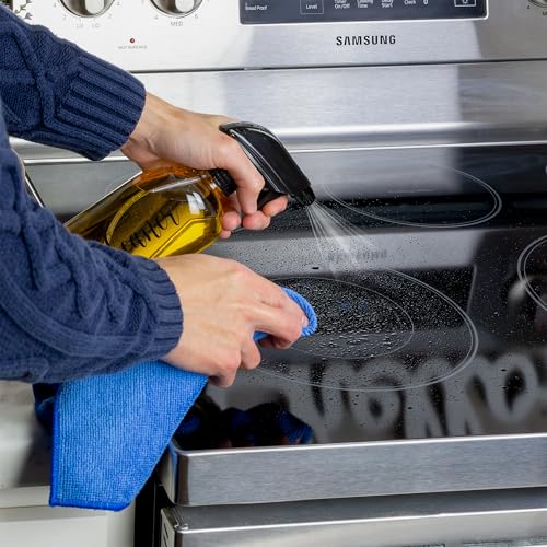 Cornucopia Brands 3-Setting Mist Spray & Stream Sprayer Replacement Parts (6-Pack); Fits Standard 8oz / 16oz Boston Round 28/400 Neck Bottles3