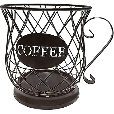 Joylern Iron Coffee Pod Storage Basket Cover