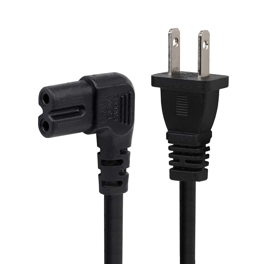 Amazon.com: 12FT TV Power Cord, Plugrand 2 Prong Figure 8 Power
