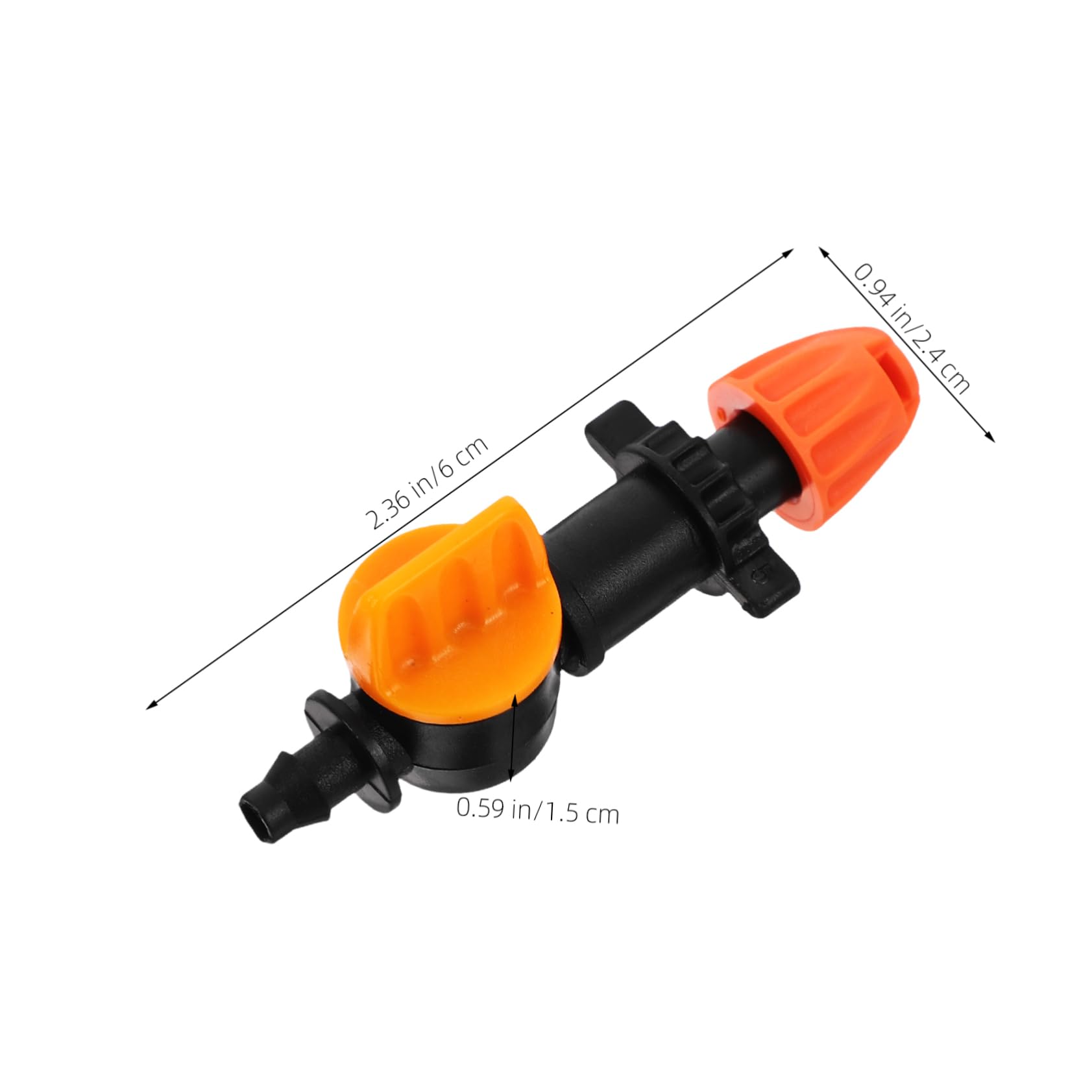 VANZACK Automated Grass Sprinkler Drip Irrigation System 10pcs Atomizing Nozzles for Garden Use