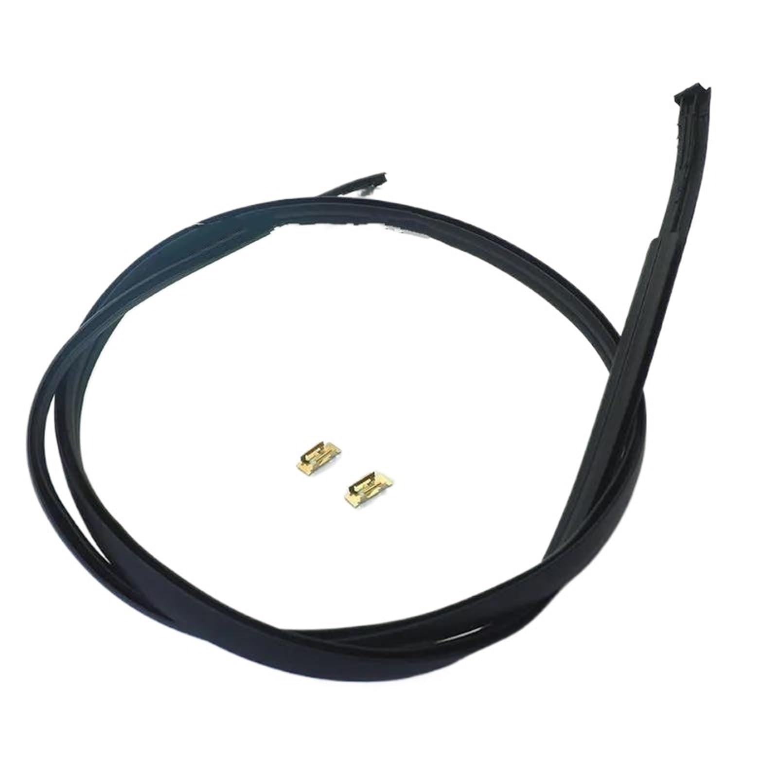 for Toyota for C-HR CHR for IZOA 2017 2018 2019 2020 2021 Car Roof Drip Finish Moulding Rubber Seal Strips with Free Clips Car Weather Stripping(Right(1PCS))