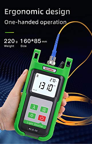 Image of Optical Fiber Light Source KOMSHINE KLS-35 PON Type for 1310 /1490 /1550nm Typical Output Power:-5dB