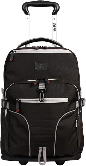 J World New York Unisex Kids Lunar Laptop Rolling Backpack Backpack