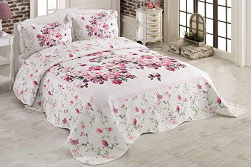 Ortum Yatak Ortusu Cift Kisilik Kapitone Birdy Amazon Com Tr