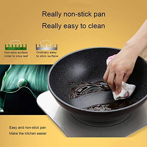 Wok antiadherente seguro resistente a rayaduras miniatura 7