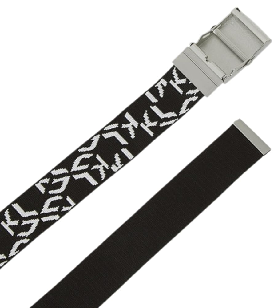 KARL LAGERFELD JEANS Homme Cotton Webbing Mono Belt KLJ Standard/Monogramme One size