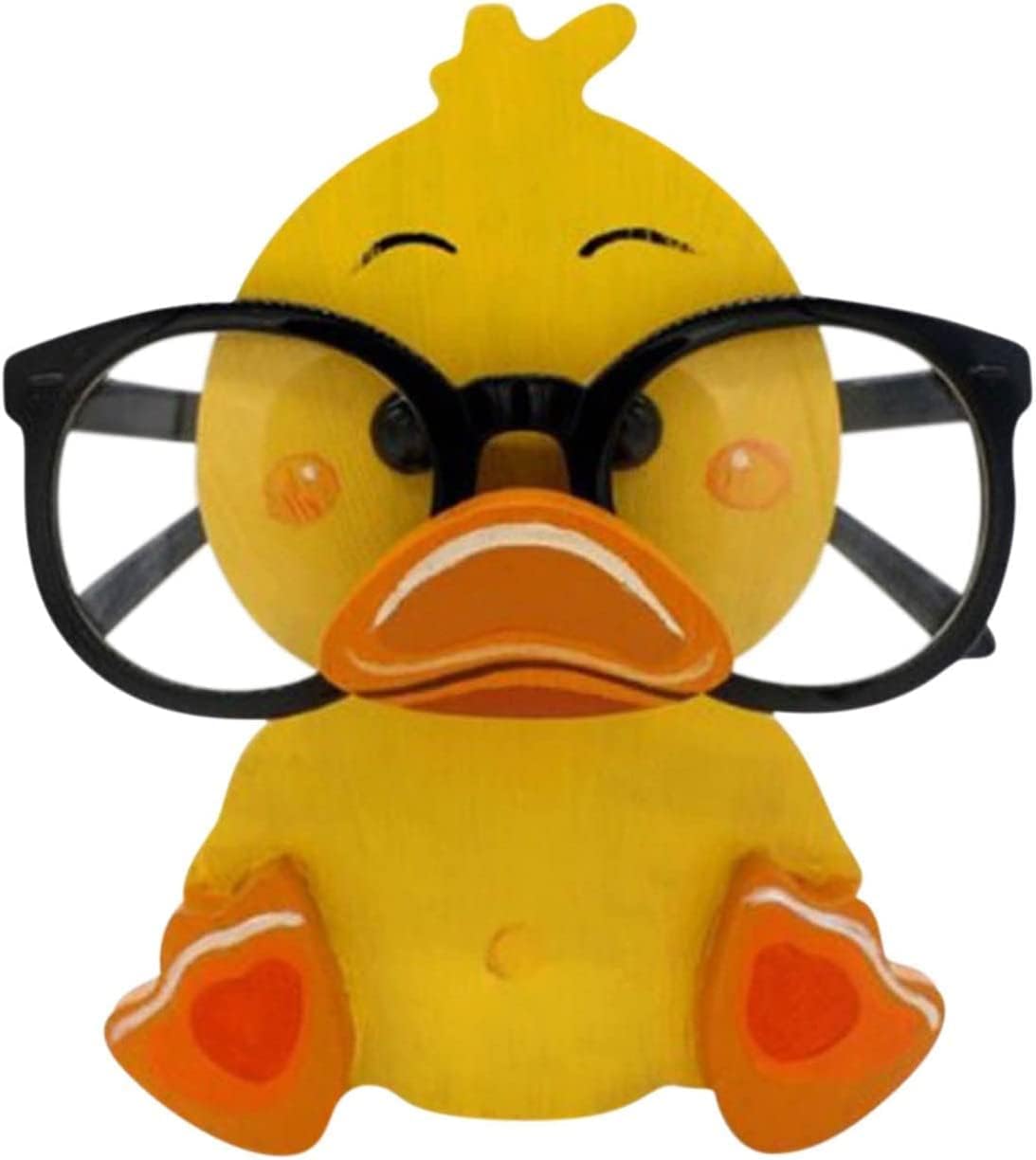 Cute Wooden Animal Glasses Holder Carving Sunglasses Eyeglass Display Stand Rack Home Office Desktop Decoration Gift for Kids