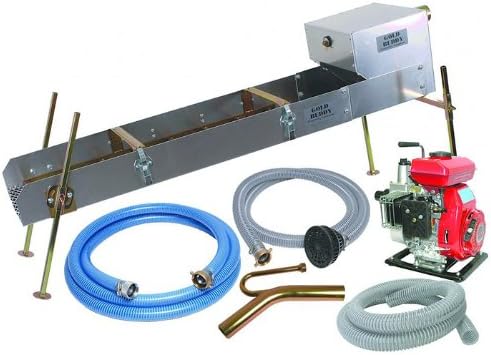 1.5 inch Suction Dredge with 2.5 HP gas pump - gold mining equipment
