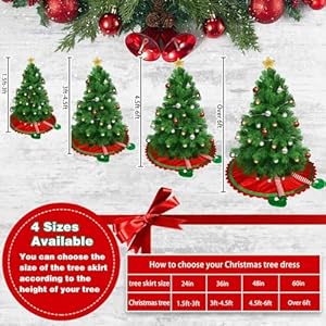 48 Inch Elf Tree Skirt with Striped Legs and Pom, Large Red and Green Tree Skirt for 6 ft Tree, Quilted Elf Themed Decorations and Ornaments for Xmas Party Christmas Tree 48 Inch Elf Tree Skirt with Striped Legs and Pom Large Red and Green Tree Skirt for 6 ft Tree Quilted Elf Themed Decorations and Ornaments for Xmas Party Christmas Tree