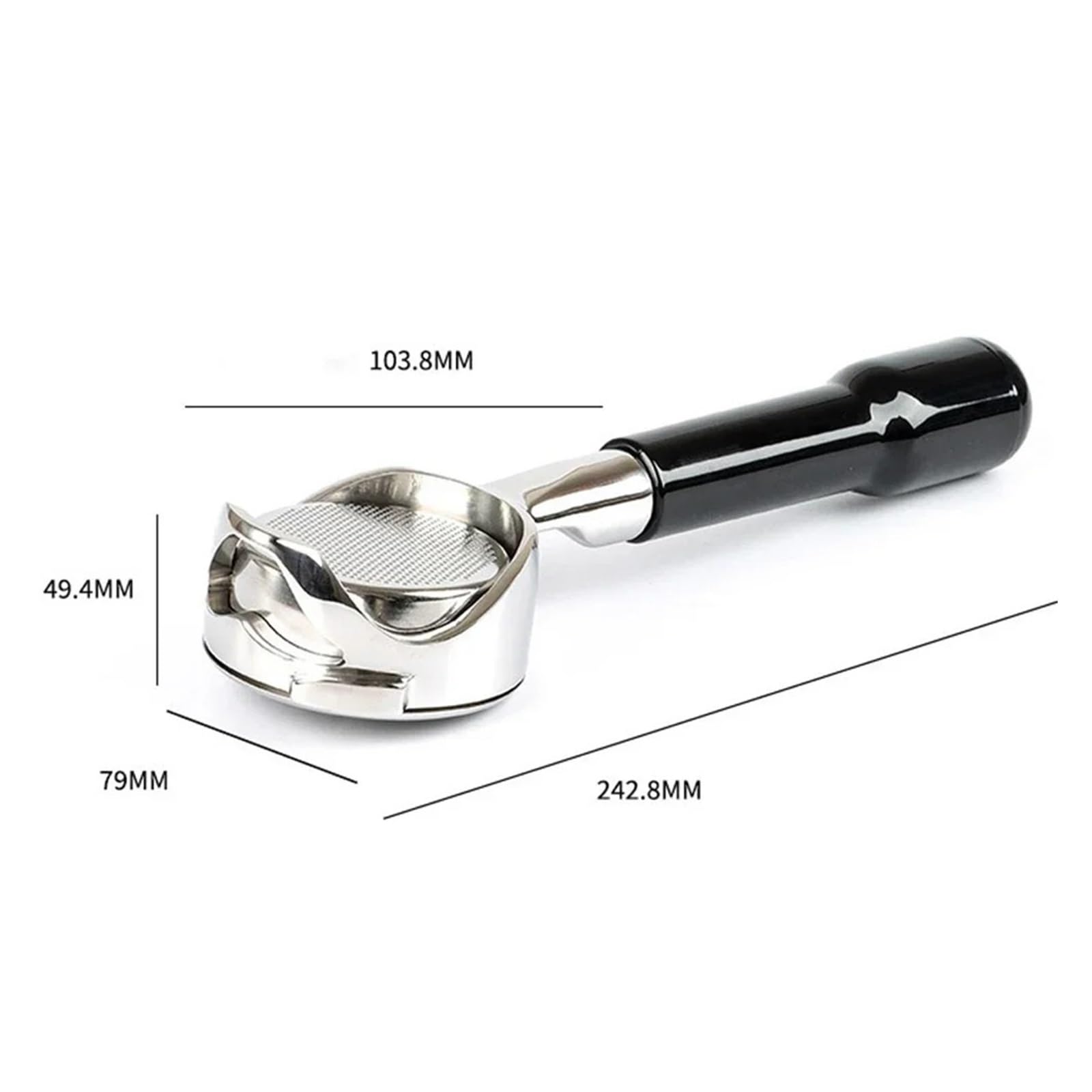 Filtro de mango modificado, portafiltro hueco sin fondo de 58MM, filtro de café de acero inoxidable, compatible con Gaggia, máquina de café | 58mm-Gaggia-D