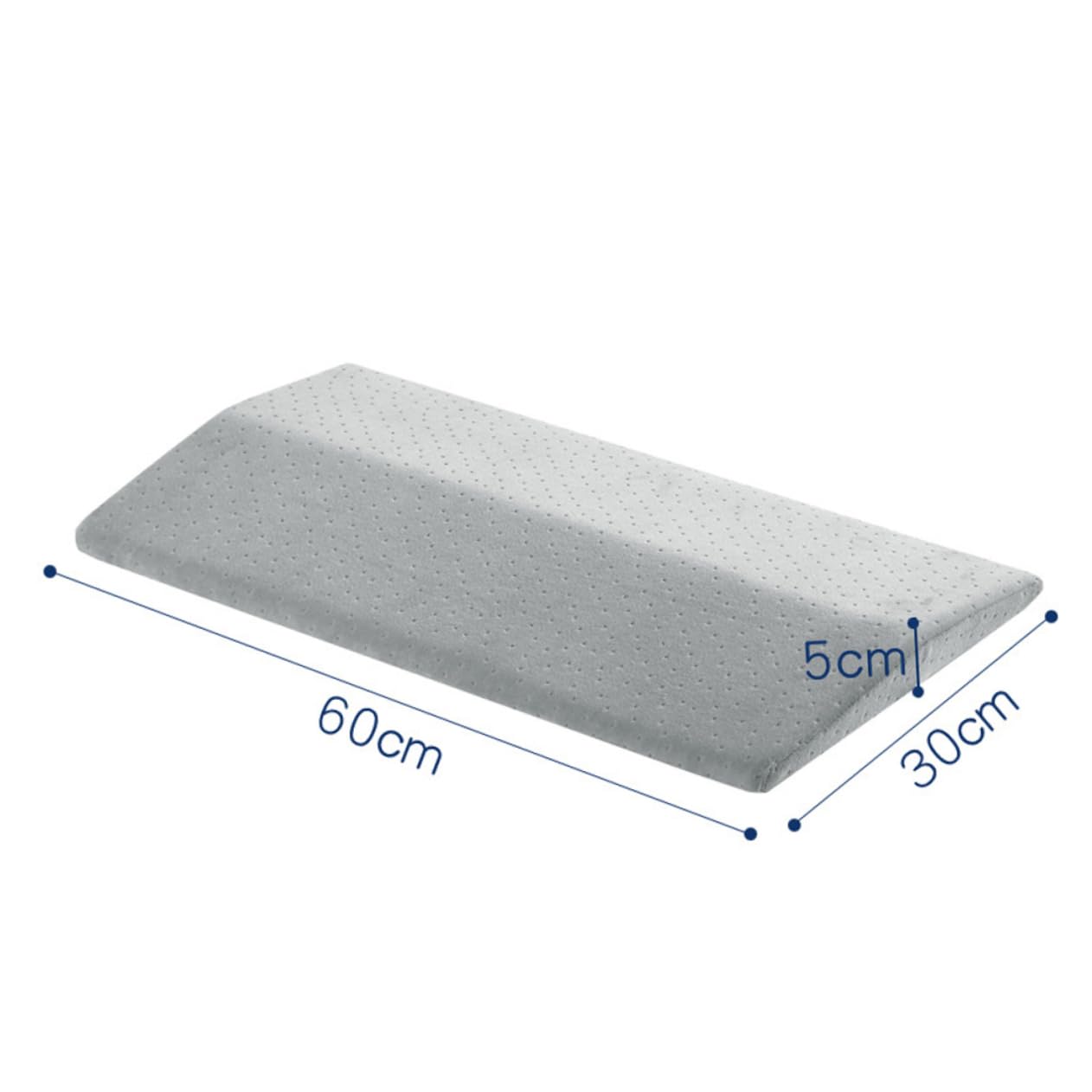 MAGICLULU Memory Waist Pillow for Pregnant Women Supportive Tournure Cushion for Bed Travel Grey for Comfort Deformation Resistance