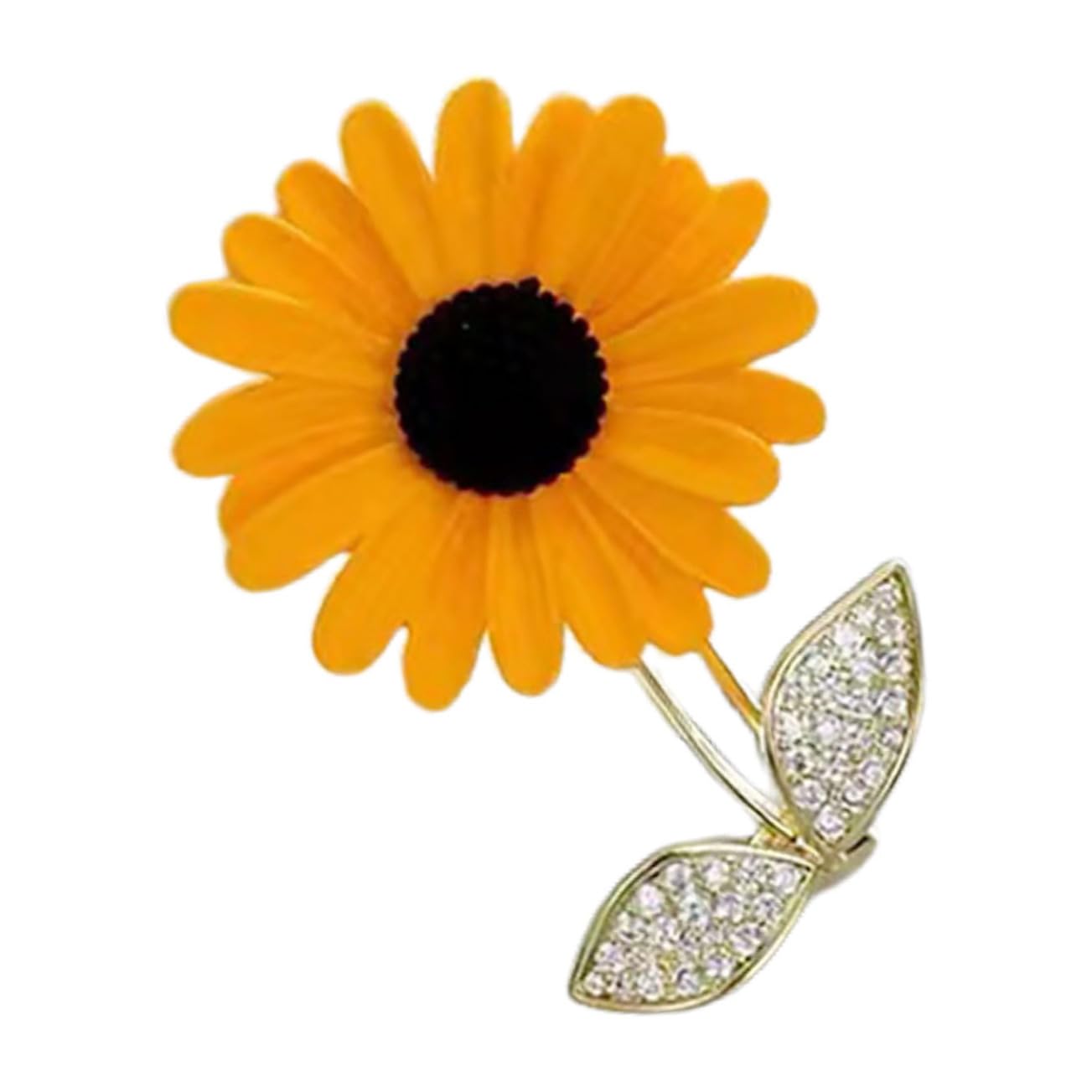 PRETYZOOM 5stücke Sonnenblumen-brosche Für Damen Elegante Anstecknadel Für Formelle Anlässe Hochzeit Partys Mit Hochwertiger Verarbeitung Zur Dekoration Von Kleidung Schals Und Stolen