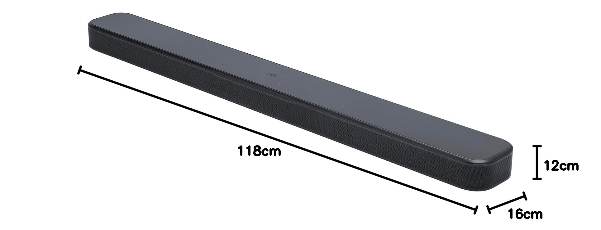 JBL Bar 300 MK2, 5.0‑Kanal All‑in‑One Bluetooth‑Soundbar für Fernseher mit Dolby Atmos Surround Sound, HDMI eARC, WLAN, 4K‑Video, PureVoice 2.0 und MultiBeam 3.0, Schwarz