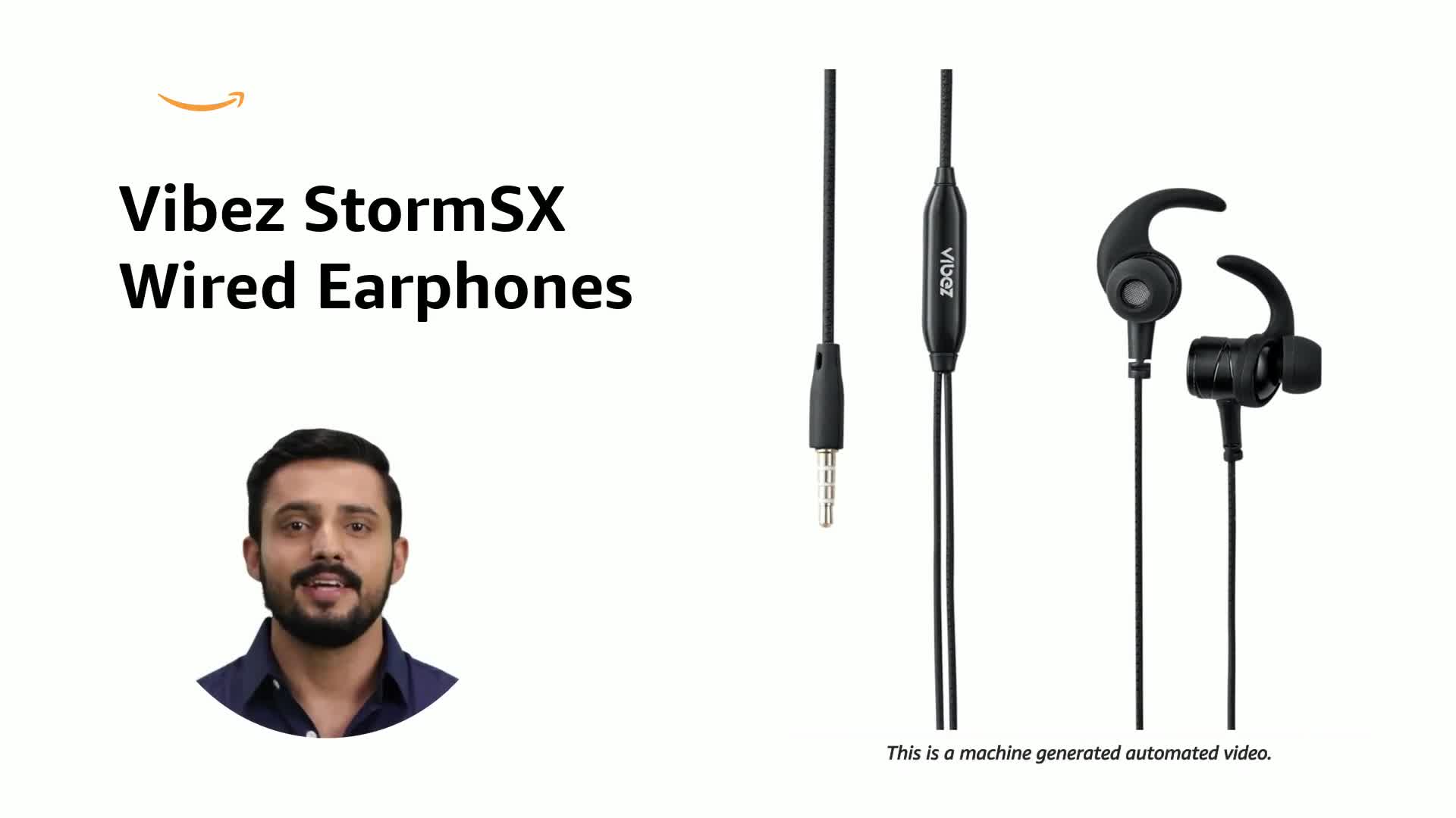 Vibez StormSX Wired Earphones with Mic| Wired Earphones| Wired in
