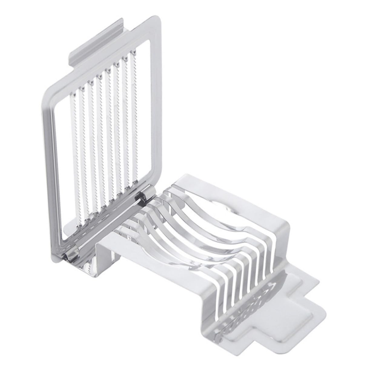 STOBAZA Egg Splitter Tool 1pc Stainless Steel Egg Slicer Silver Wire Multipurpose Slicer for Kitchen