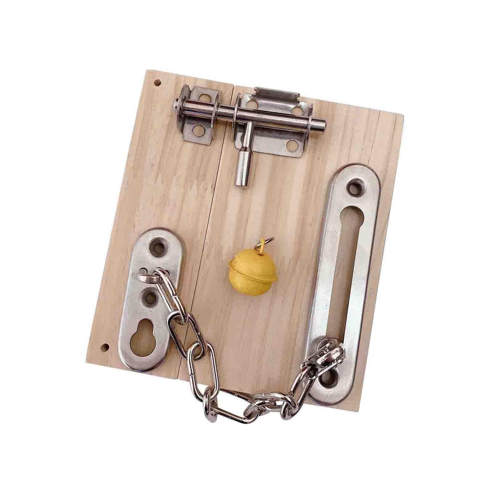 Montessori Busy Board Lot de 2 accessoires pédagogiques pour garçons et filles Style 1