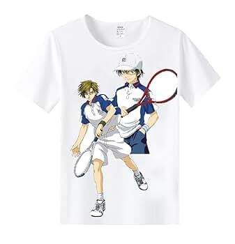 新テニスの王子様　Tシャツの王子様　越前リョーマ　75mm 缶バッジ　2015 Amazon.co.jp: [LEVOW] テニスの王子様 テニプリ 越前リョーマ T
