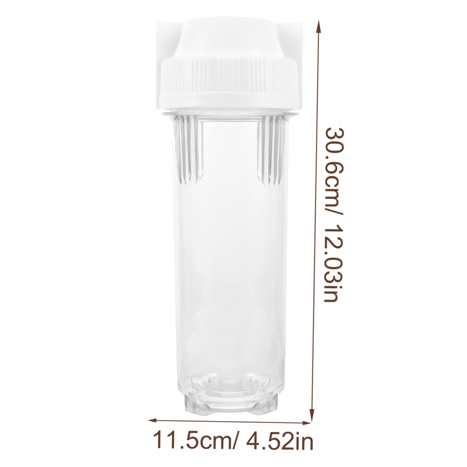 Alipis Préfiltre bouteille de filtre purificateur bouteille filtrante pour la maison bouteille purificateur d'eau flacon filtrant en plastique bouteille de filtre en plastique pp