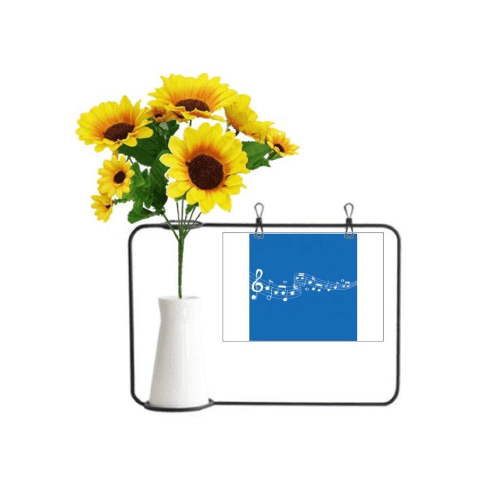 Carte de bénédiction tournesol avec musique jumpg pour cadeau
