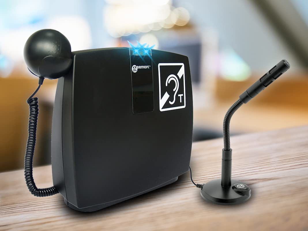 Geemarc LoopHEAR 102 - Boucle à Induction Magnétique Portative pour Guichets et Autres Zones d’Accueil des Établissements Recevant du Public