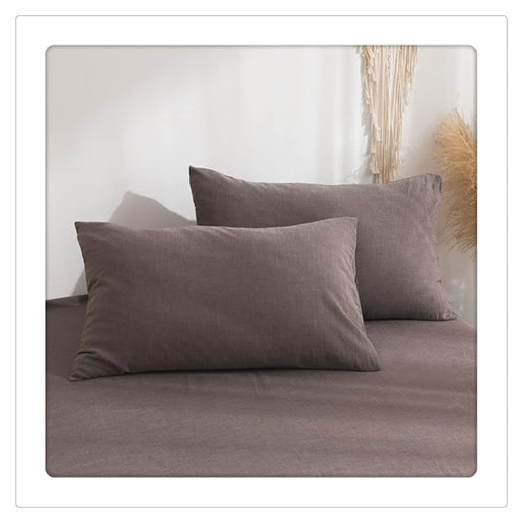 Cotton Color Small Fresh Fashion Pillow Case Standard Size Household Bed Bedding(Style B)