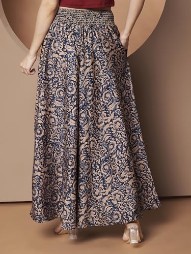 Image of KZULLY | Palazzo for Women | Solid & Printed | Stylish Wide-Leg | Comfortable Elastic Waist Bottomwear
