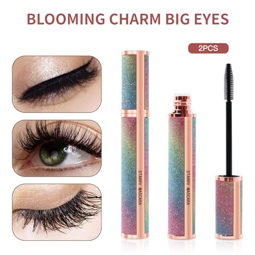 FunnAura 2PCS Waterproof Mascara Set, Sweat Proof, Smudge Proof, Long Lasting (Black) - Image 4