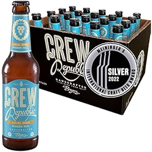 CREW REPUBLIC Local Hero Modern Hell Craft Bier | Frisches Helles Mit Twist | Nach Reinheitsgebot In Bayern gebraut…