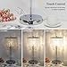 Touch Control Crystal Table Lamp with USB C+A Charging Ports, 3-Way Dimmable Bedside Touch Lamp Decorative Nightstand Lamp with Elegant Lamp Shade for Living Room Bedroom, B11 LED Bulb Included