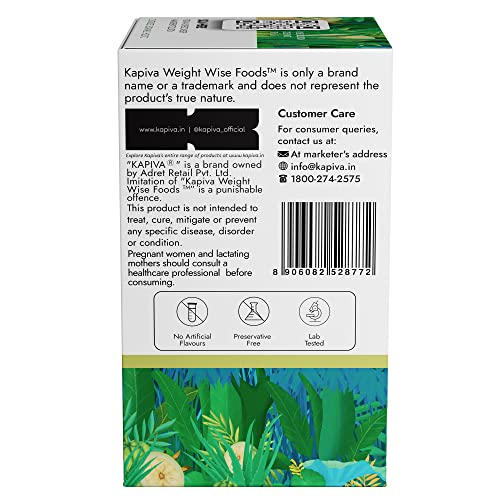 Image of Kapiva Get Slim Green Tea Powder (45Gm) | Lemongrass Flavored + Natural Metabolism Booster For Healthy Weight Care