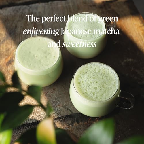Rishi Tea Sweet Matcha - Organic Japanese Sweetened Green Tea Powder for Cafe-Quality Matcha Drinks, Hot or Iced - 4.4 Ounces (Pack of 1)