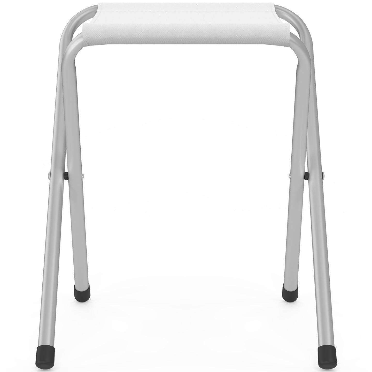 IDMarket - Table de Camping Pliante d'appoint 160 cm réglable en Hauteur 6 tabourets Blancs