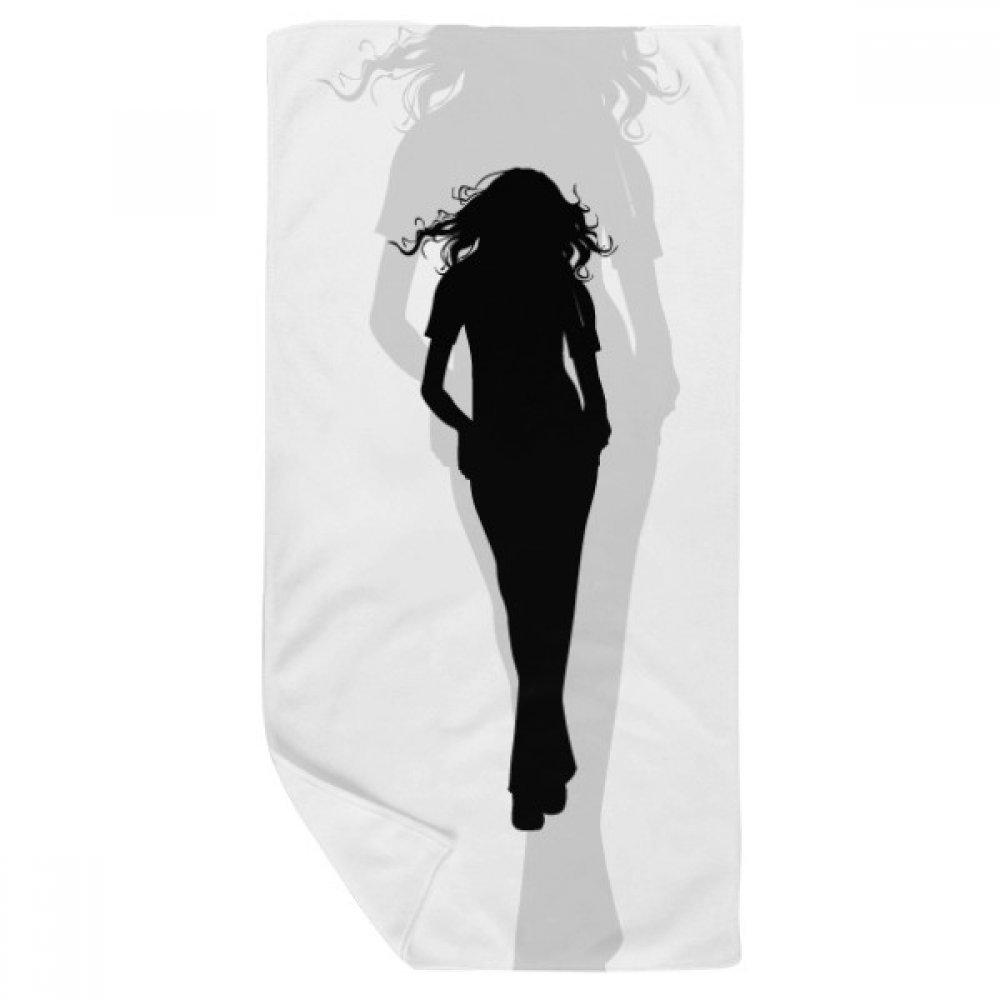 Serviette de bain douce 35x70cm multicolore idéale pour le sport et le spa