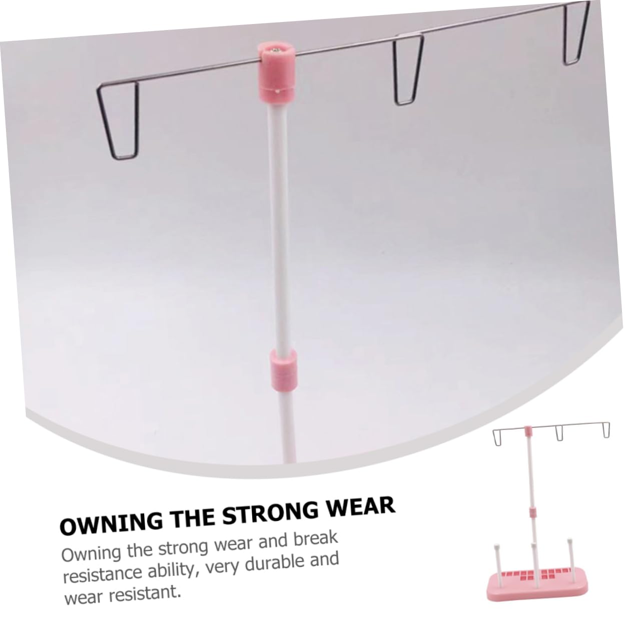 5 Pezzi Accessori per Macchine da Cucire Domestiche Supporto per Filo Ad ASSE Supporto per Macchina Overlock Supporto Bobine per Macchine da Cucire Bobine di Plastica E