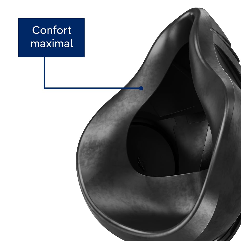 Dräger X-plore 3500 avec 2 filtres Pure P3 - Masque respiratoire Demi-masque pour la construction, la rénovation et le ponçage - Masque anti-poussières, particules - Taille M